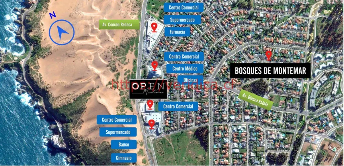 Vendo 2 Locales en strip center de las Pelargonias en Concón. - foto 4