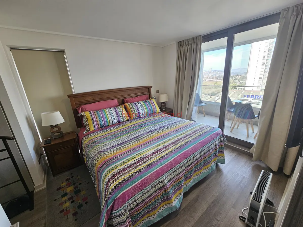 Vendo depto. con conexión lavadora vista a Valpo. - foto 6