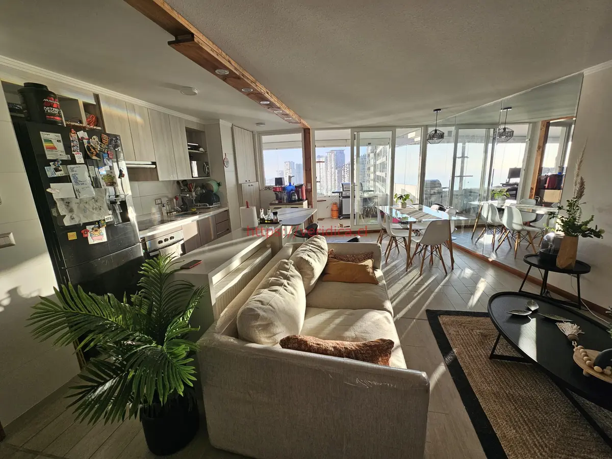 Vendo exclusivo depto. con vista maravillosa al mar orientación norte - foto 3