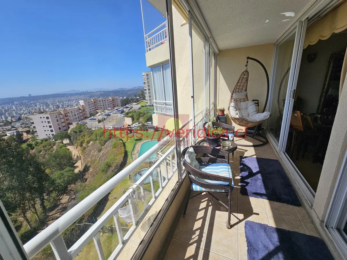 Oportunidad vendo depto. vista panorámica a Viña del Mar - foto 2