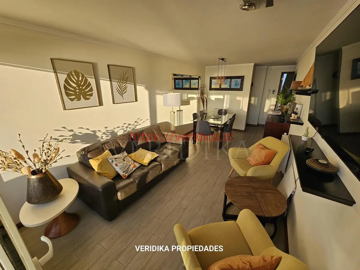 Arriendo Depto 3 dorm, 2 b, cierre de terraza, 2 estac,1 bod - foto 4