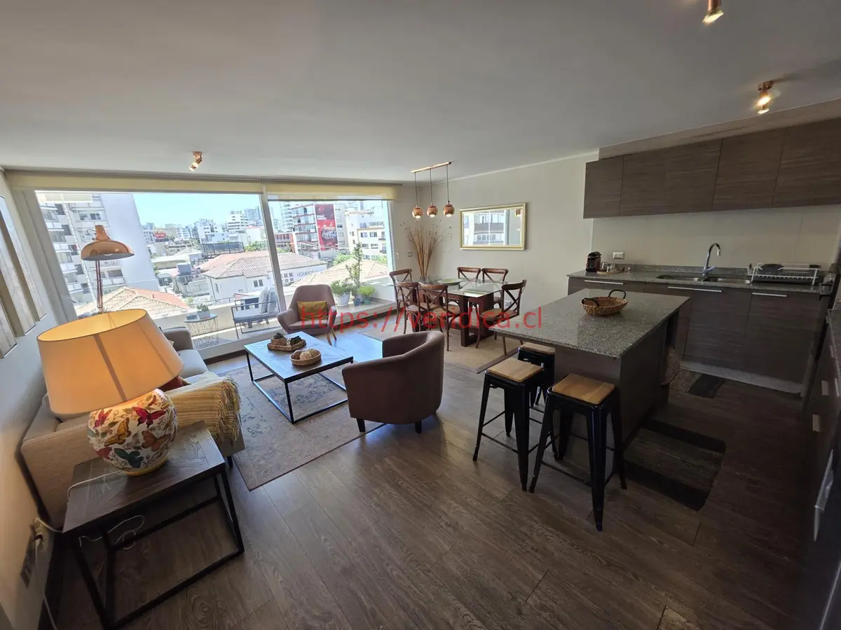 Vendo depto con 3 estacionamientos plan de Viña - foto 2