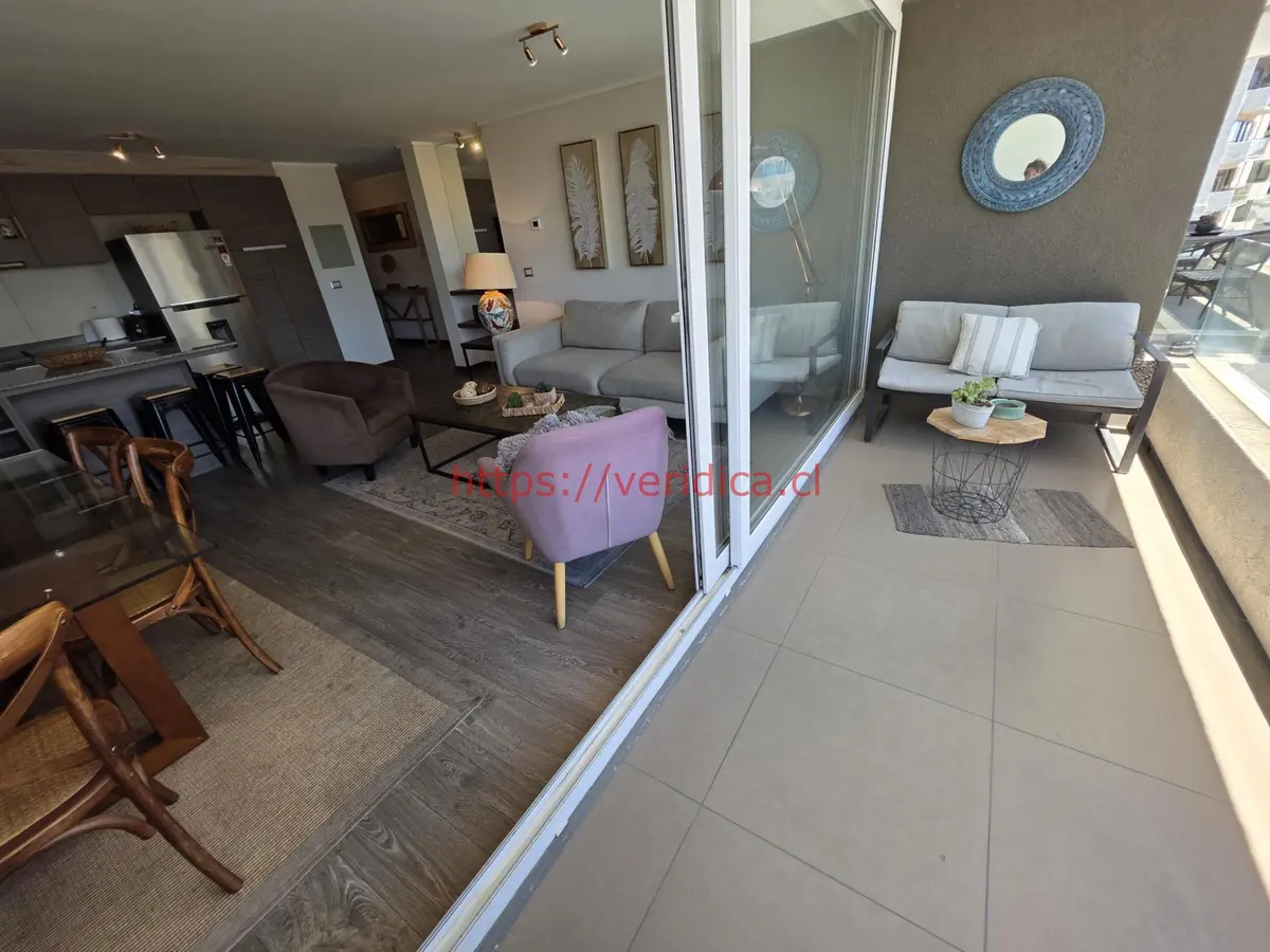 Vendo depto con 3 estacionamientos plan de Viña - foto 5