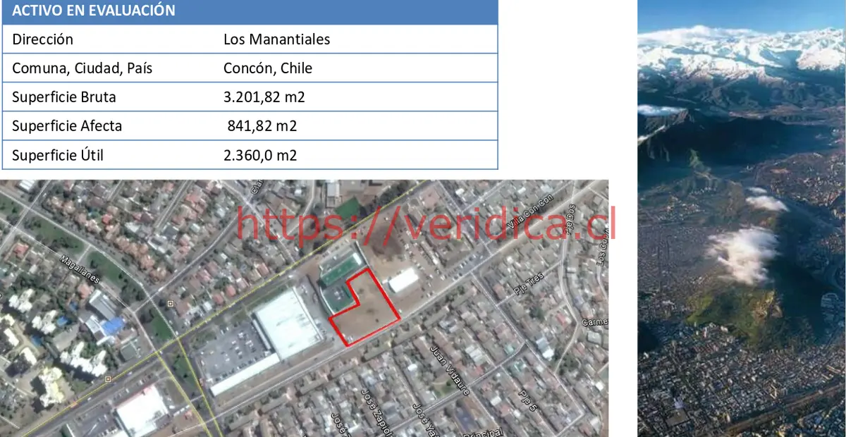VERIDICA Arrienda Excelente Terreno en Concón UF 260 - foto 2