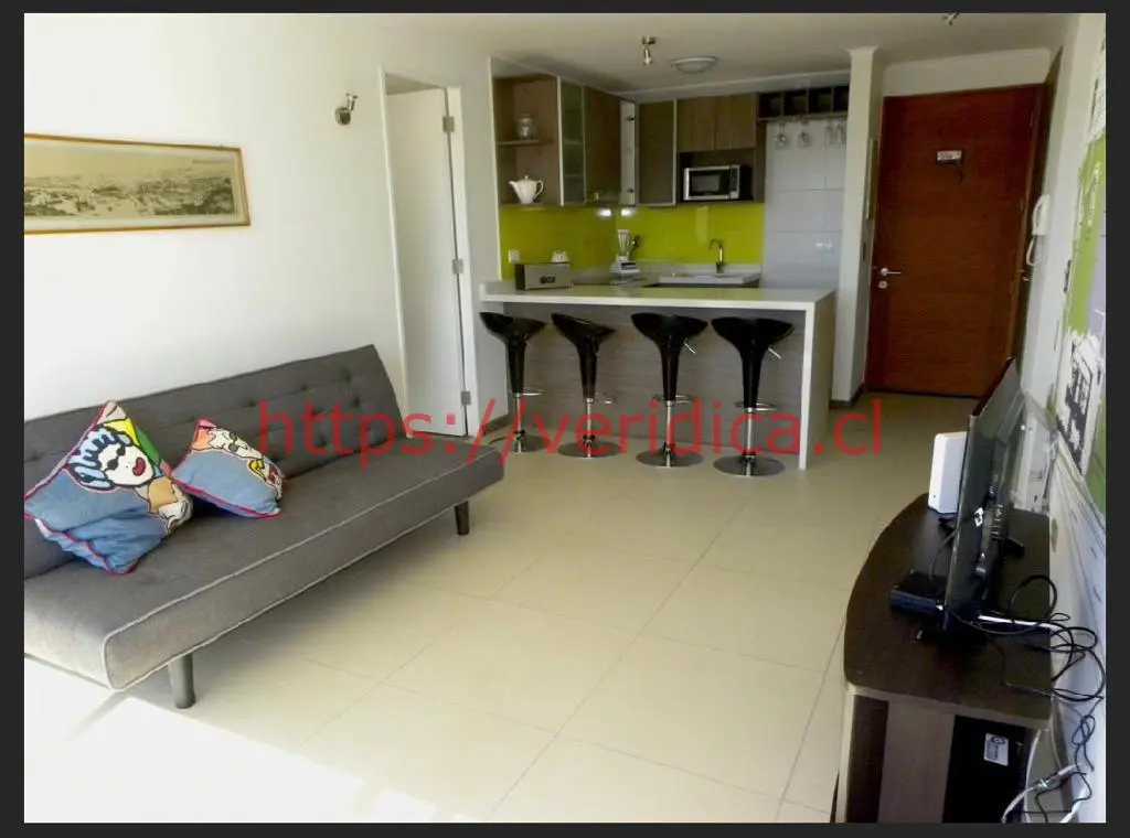 Veridika vende depto. a pasos de plaza de Viña locomoción a la puerta - foto 1