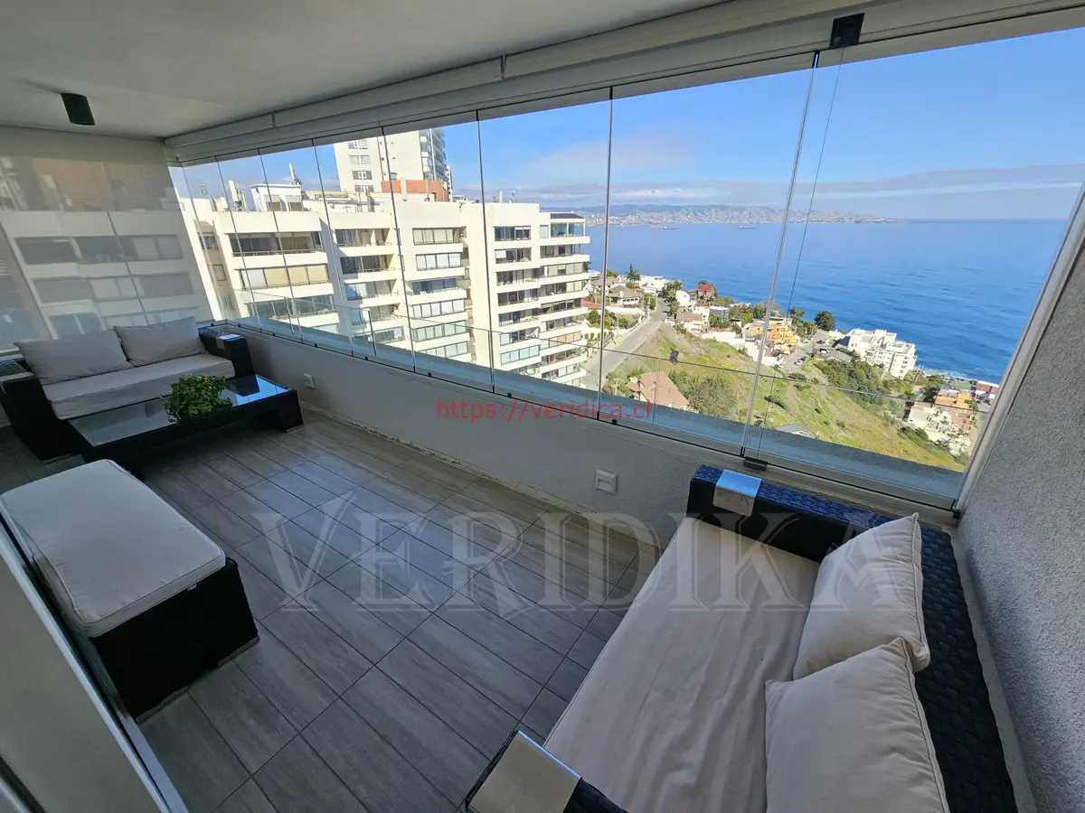 Vendo depto en Edmundo Eluchans 3d, 2b, 2 estac. y bodega. - foto 2