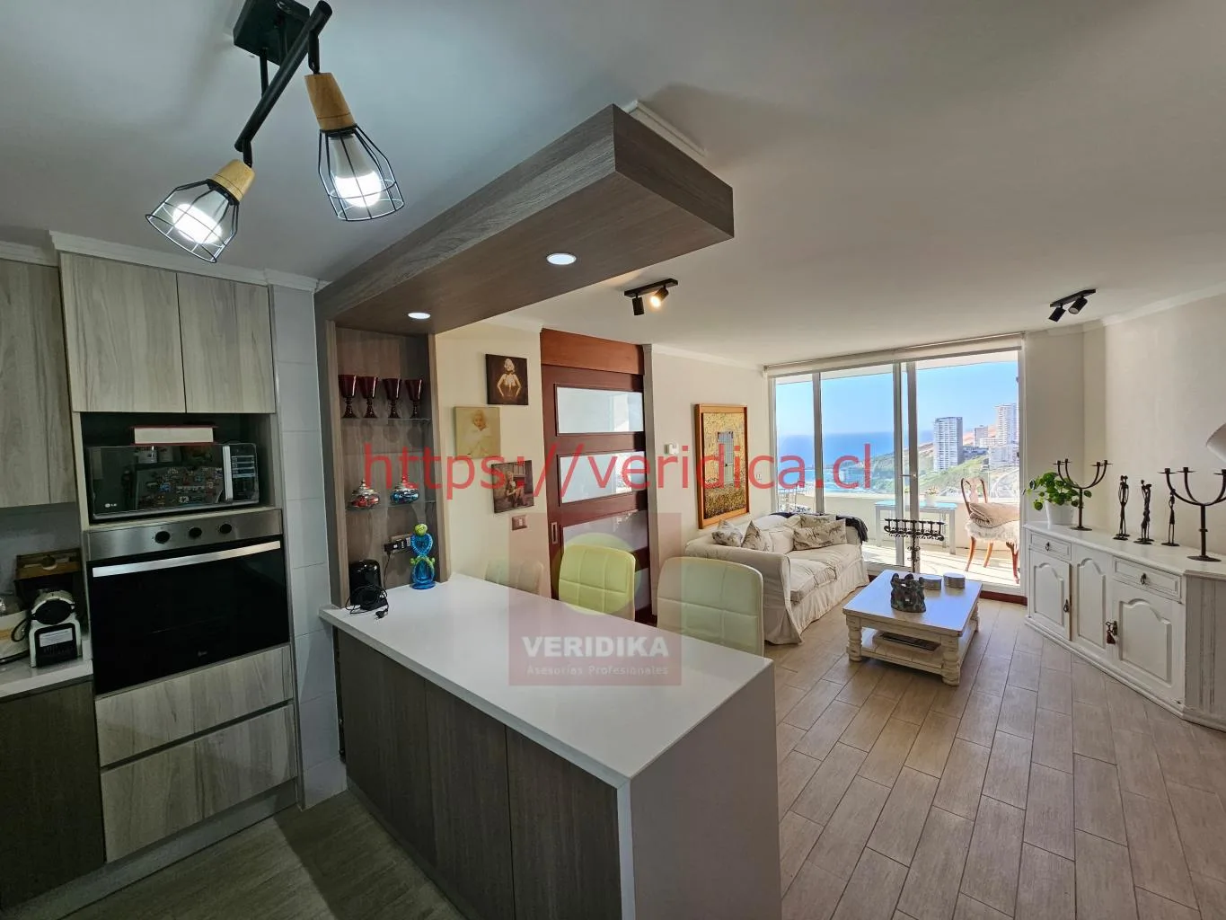 Veridika vende depto. con vista norte al mar. - foto 1