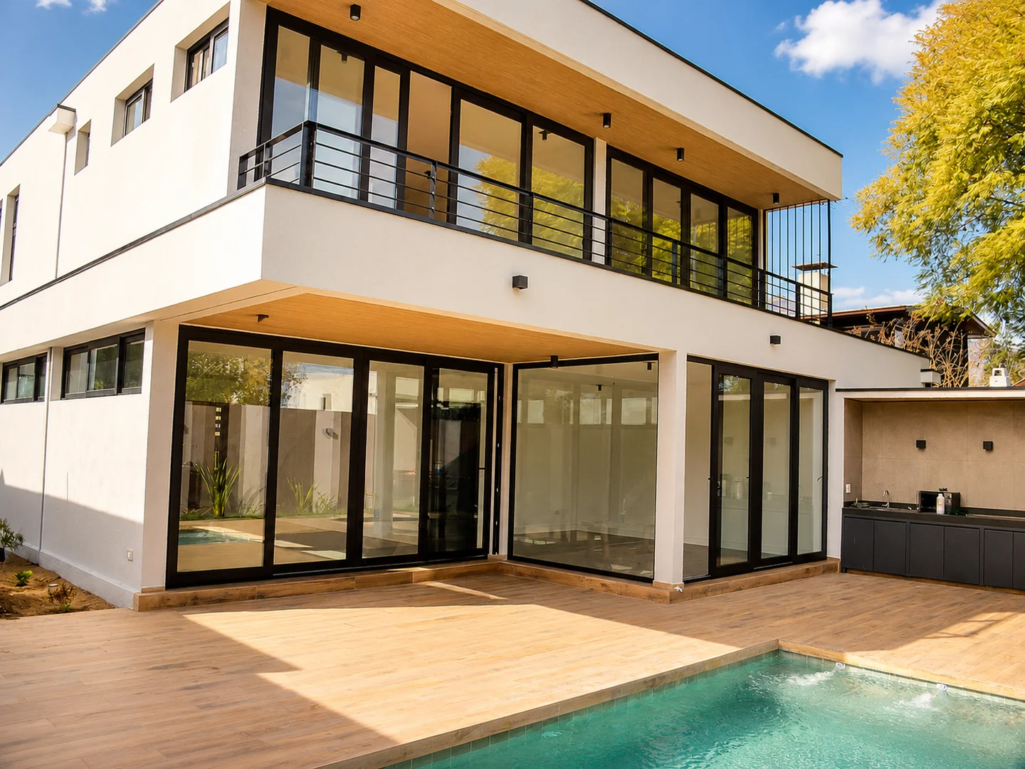 Hermosa Casa en venta a Estrenar - ESTANDAR LUJO- ¨OXFORD¨ - Los Dominicos / Las Condes 6 habitaciones · 6 baños · Piscina · Quincho · Dos balcones · 290 m² interiores · Terreno de 500 m² - foto 1